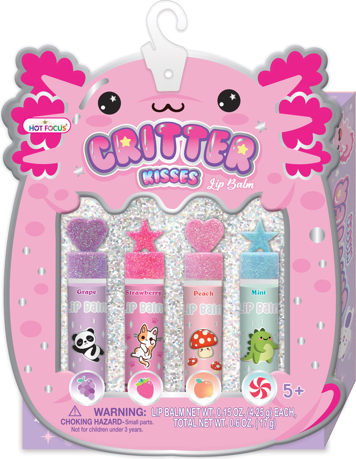 Critter Kisses Lip Balms, Critters